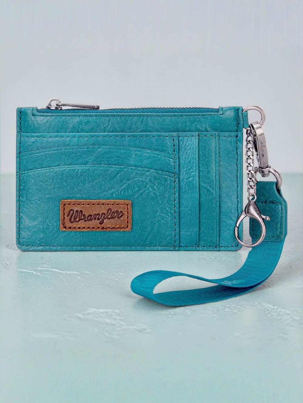NEW Wrangler Key Card Holder with Wrist Strap